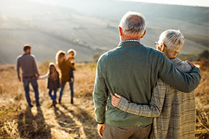 senior couple enjoying life and retirement