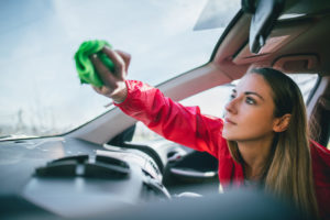 sanitizing your car